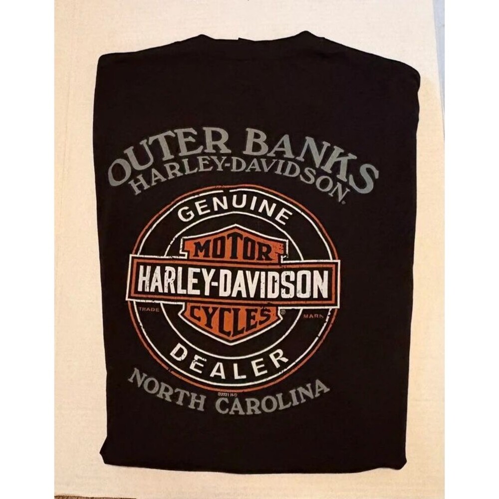Harley Davidson Outer Banks NC I Got Mine T-shirt XL